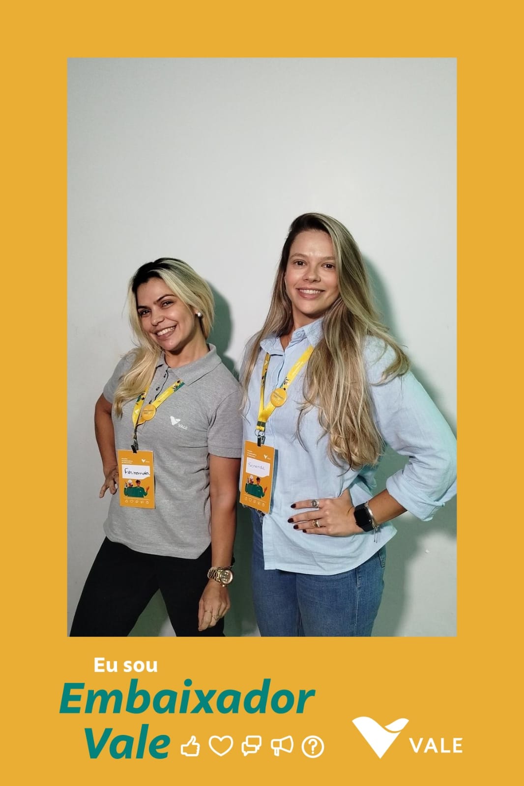 Foto lembrança - Embaixador Vale