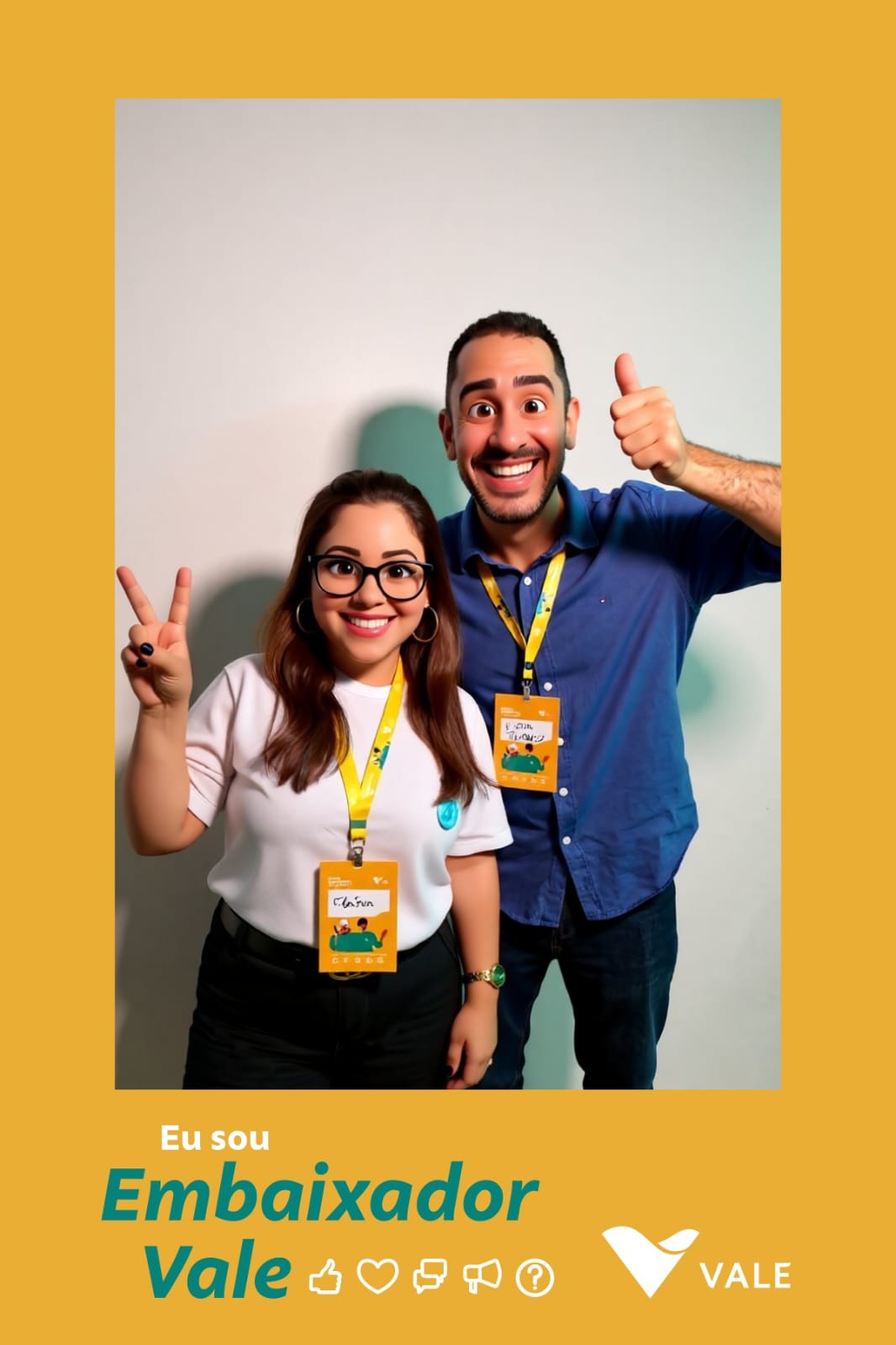 Foto lembrança - Embaixador Vale